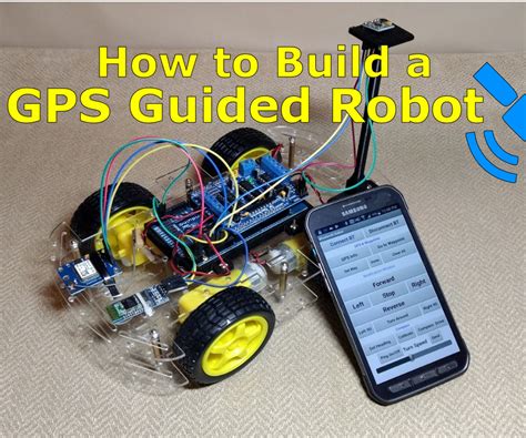 gps guided robot car