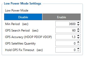 Gps Low Power Mode