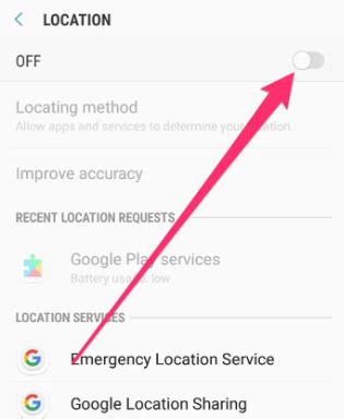 gps not working android
