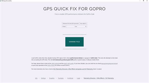 gps quick fix for gopro