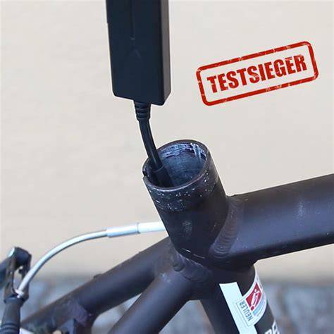 gps tracker inside bike frame