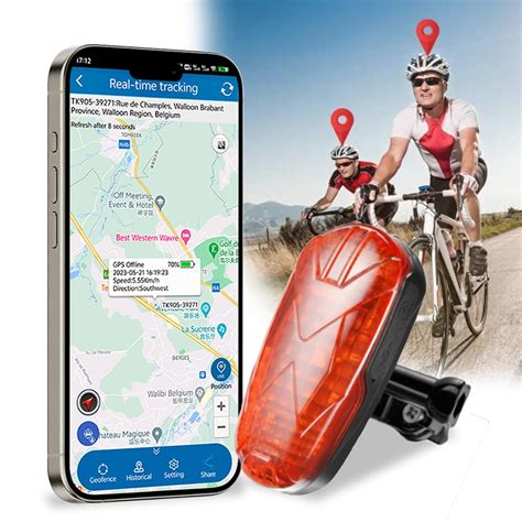 gps tracker of bike