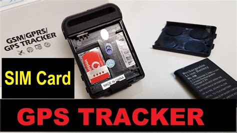 gps tracker sim card