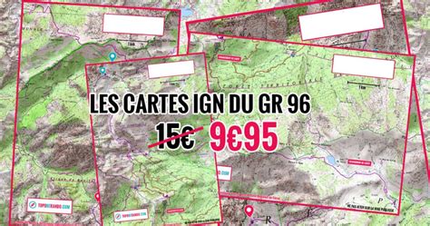 Le GR96 étapes, distances, profil Cartes IGN et topo de rando