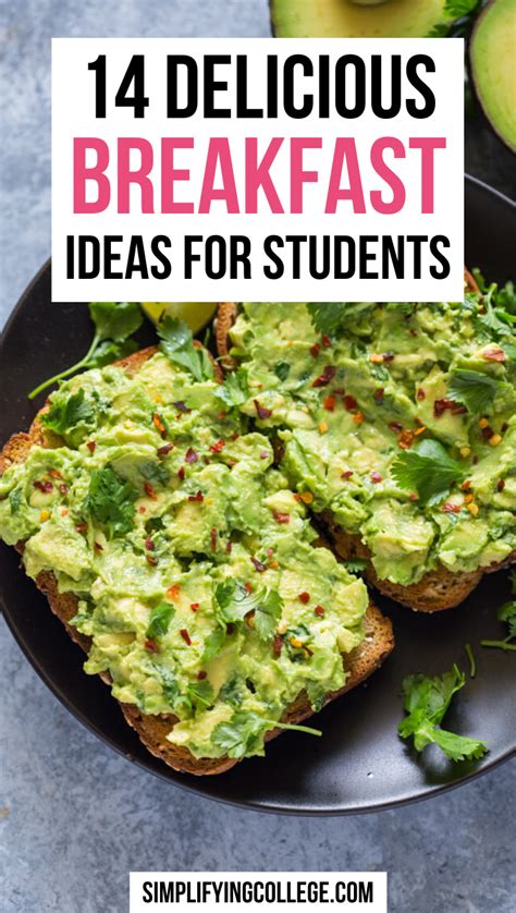 Grab and Go Breakfast Ideas for College Students