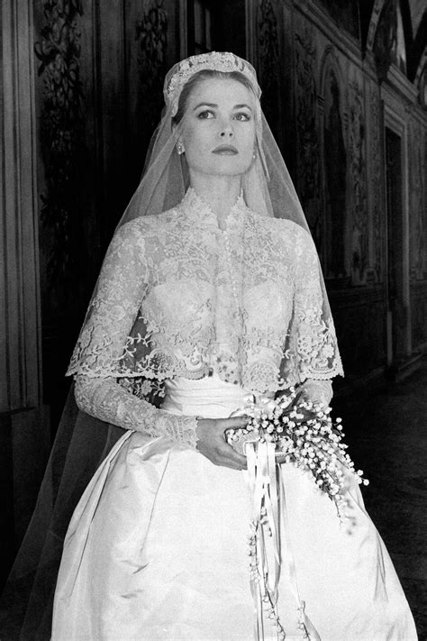 Iconic wedding dresses Grace Kelly The Wedding Secret Magazine