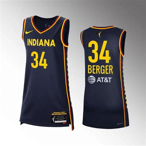 grace berger indiana fever jersey