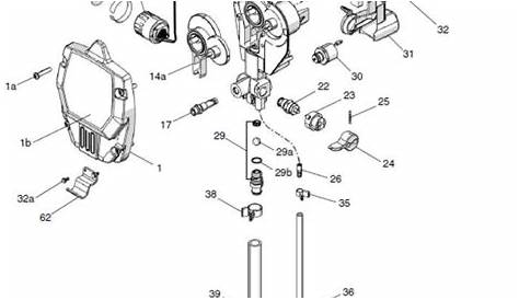 Graco Magnum X7 Parts X5 Pump Assembly Replacement Kit 17v781 The Home Depot