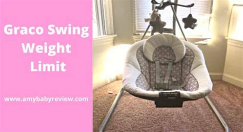 graco infant swing weight limit