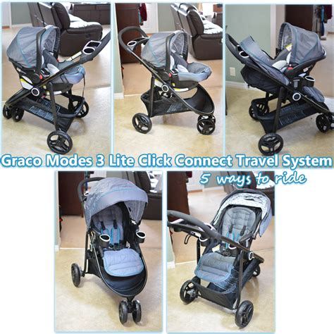Graco FastAction Fold Jogger Click Connect Travel System Colton