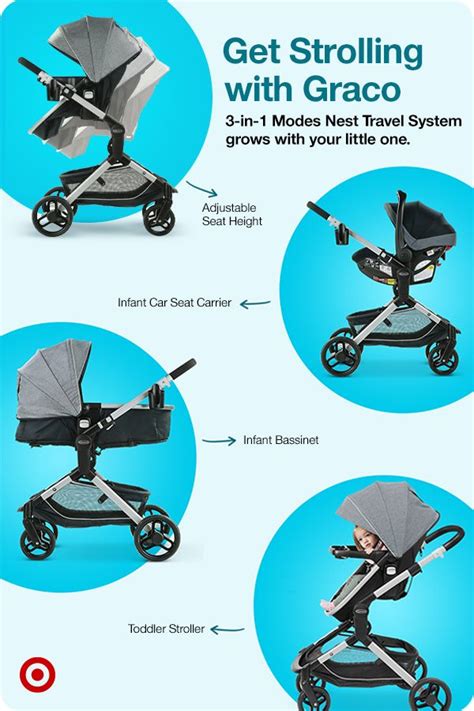 Graco Modes Nest Stroller, 2020, Green
