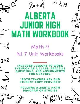 Grade 9 Math Worksheets Alberta