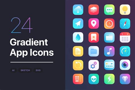 gradient app logo