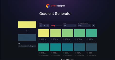 Gradient Color Generator