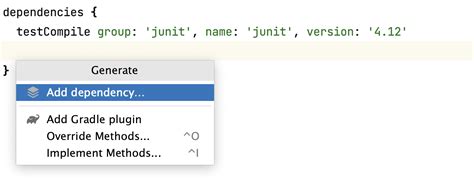 Gradle Java Add Dependency