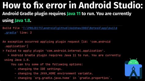 Gradle Java Error