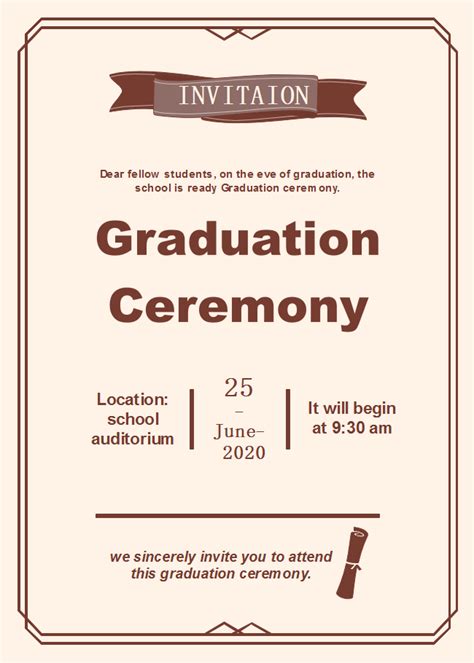 40+ FREE Graduation Invitation Templates ᐅ TemplateLab