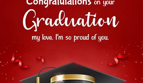 Graduation Wishes for Girlfriend - Congratulations Messages