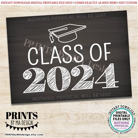 graduation class of 2024 decorations