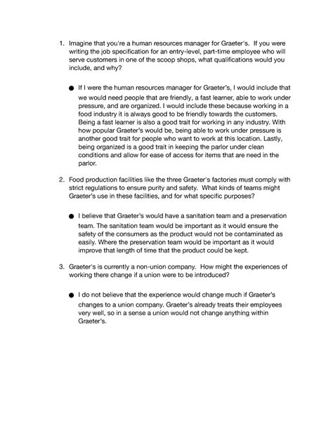 Graeter's Application