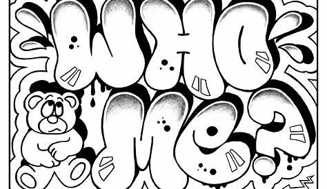 Graffiti Words Drawing at GetDrawings | Free download