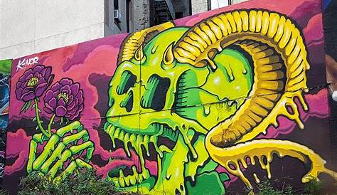 Amazing graffiti tag in Seattle #streetart #graffiti #art Street Wall