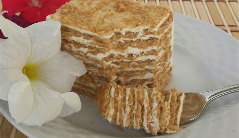 No Bake Honey Graham Cracker Cake Valya's Taste of Home