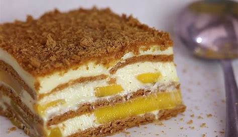 Graham Cake Recipe Panlasang Pinoy NoBake ChocoBanana