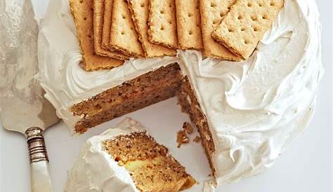 Graham Cracker Cake Recipe With Pineapple This No Bake Delight Is Made A Crust Of Crushed Vanilla Wafers Instead Of Dessert s Dream Dessert Dessert Ingredients