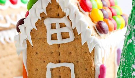 Graham Cracker Gingerbread House Designs Castle Back View Gram