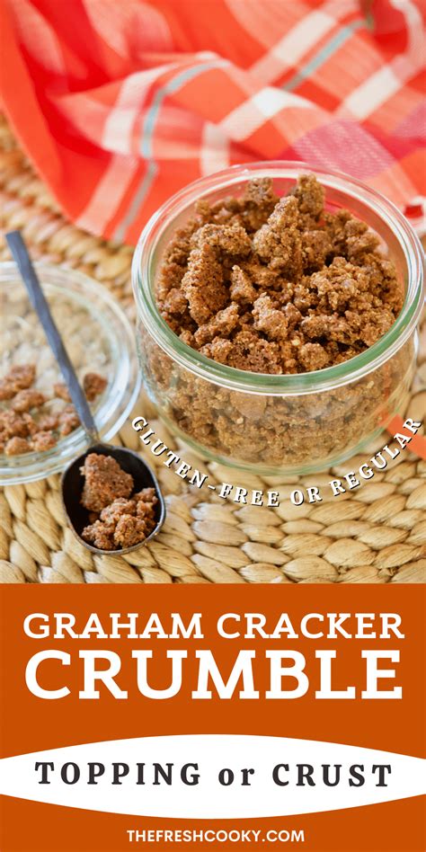 Graham Cracker Crumble Recipe