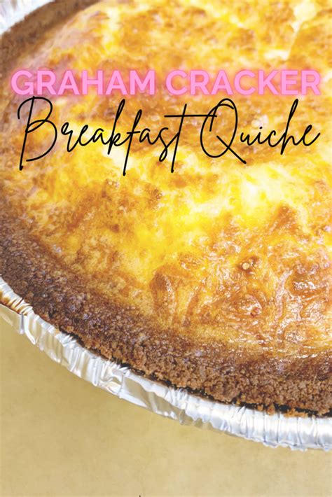 Graham Cracker Quiche