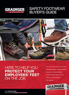 grainger safety footwear catalog