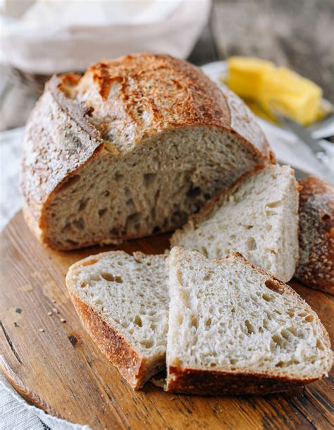 grains in small places sourdough bread