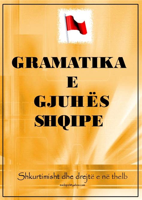 gramatika e gjuhes shqipe