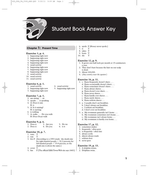 Unlock Grammar Mastery: Get Your Grammar Dimensions 3 4th Edition Answer Key PDF Now!