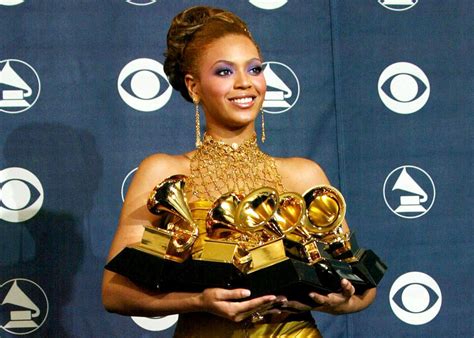 grammys won by beyonce