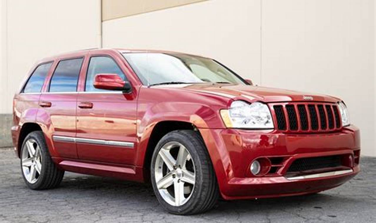 grand jeep cherokee srt8 for sale