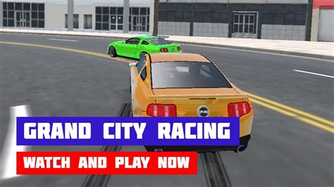 grand city racing game