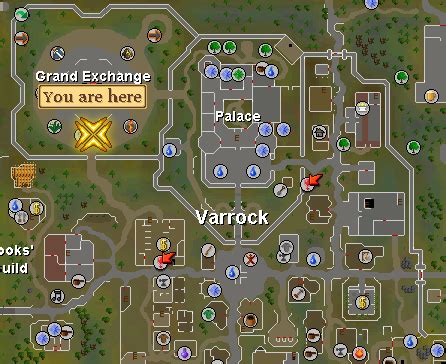grand exchange locations osrs
