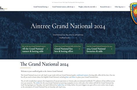 grand national 2024 date and time