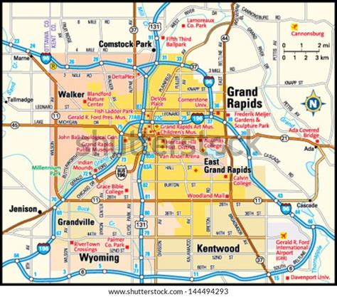 Grand Rapids City Limits Map