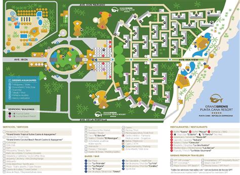 grand sirenis punta cana resort map