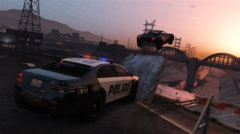grand theft auto v police chase