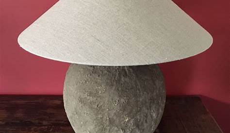 Grande Lampe A Poser Ceramique à En Céramique Gris nthracite