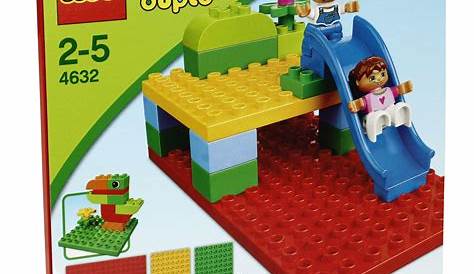 Grande Plaque Duplo LEGO DUPLO 2304 De Base Verte Pas Cher à