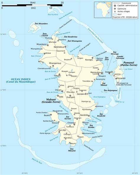 grandes villes de mayotte