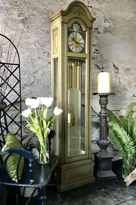 Sligh grandfather clock new england home furniture consignment