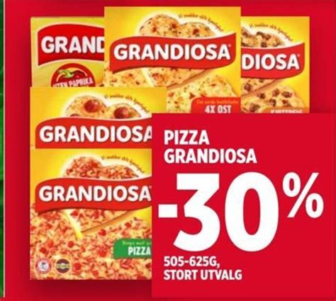 grandiosa pizza tilbud