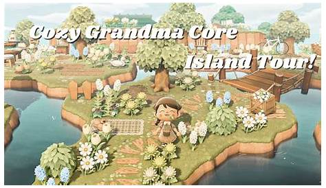 Grandmacore Animal Crossing Beautiful Forest Island Tour New Horizons